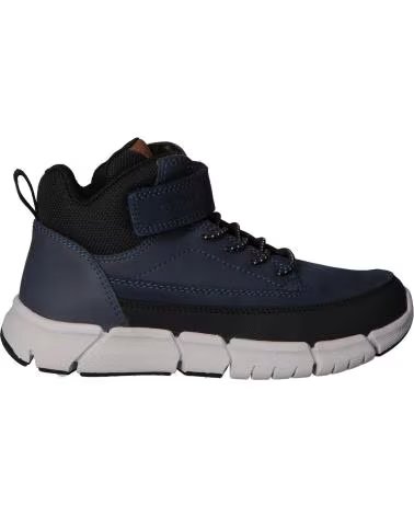 GEOX J369BA 032ME J FLEXYPER C4002 HIGH-TOP-SNEAKER IN MARINEBLAU - NAVY