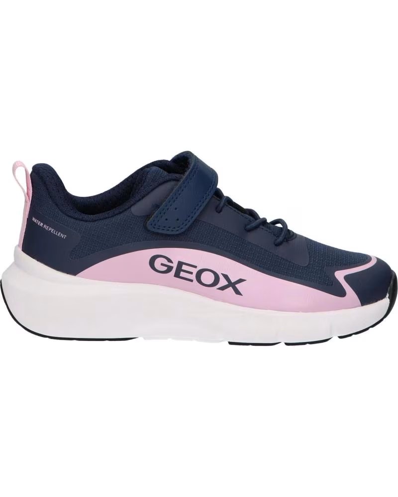 ZAPATILLAS GEOX J PRO-RAN MARINO Y ROSA C0694 NAVY-PINK
