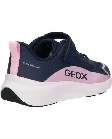 ZAPATILLAS GEOX J PRO-RAN MARINO Y ROSA C0694 NAVY-PINK