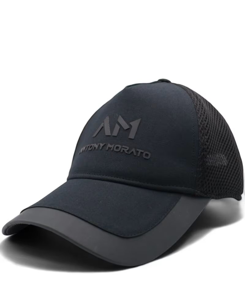 ANTONY MORATO Gorra Negra con Placa de Goma