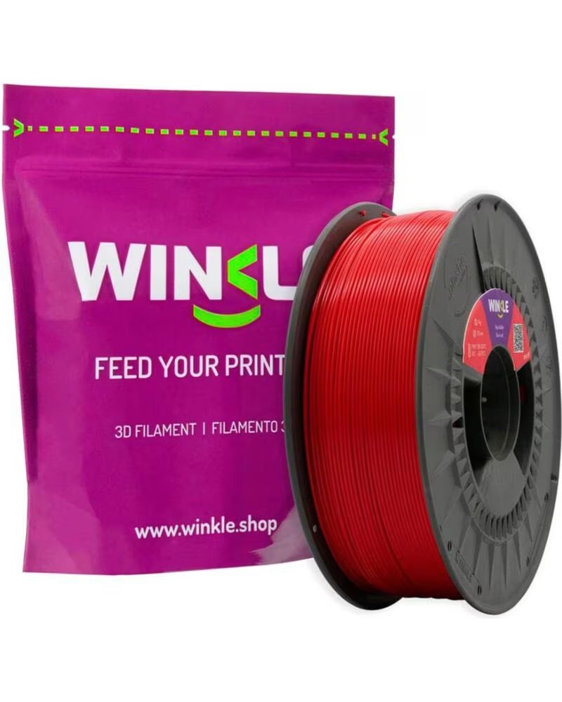 WINKLE Filamento rojo diablo pla - hd - 1 75mm - impresora 3d - 1 kg