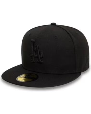 NEW ERA BONÉ 59FIFTY LOS ANGELES DODGERS NOS LEAGUE PRETO NEGRO