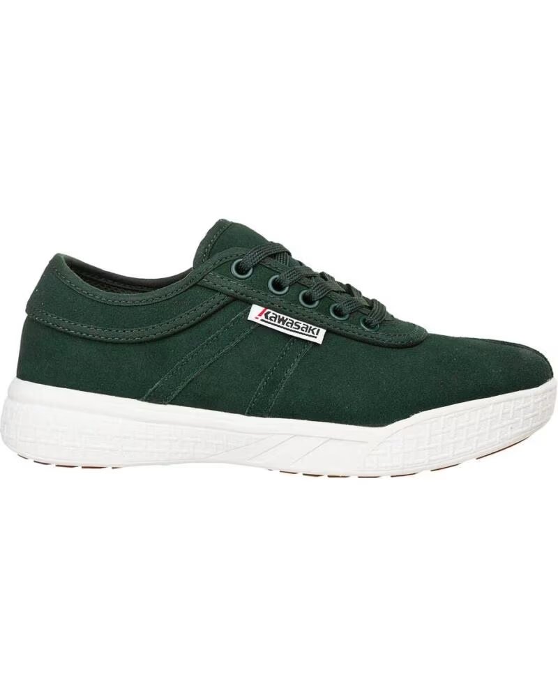 KAWASAKI Leap Suede Shoe K204414 3053 Deep Forest GREEN