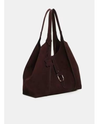 BOLSA SHOPPER DE OMBRO BINNARI SIENA CASTANHO MARRON