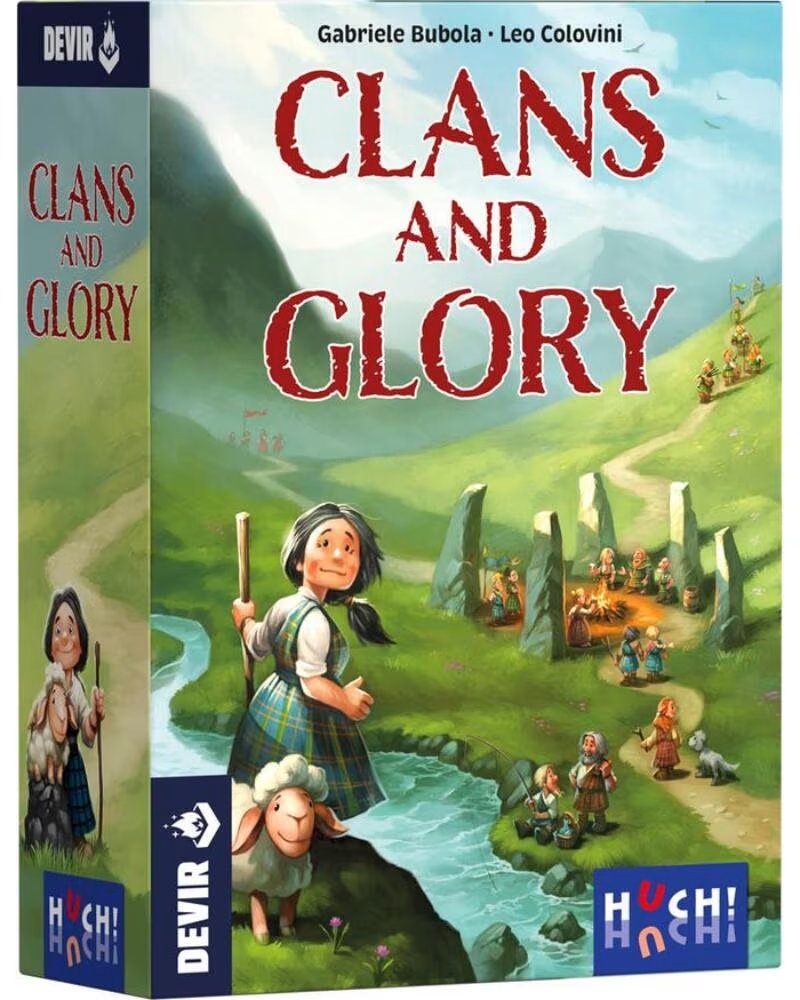DEVIR Juego de cartas clans and glory