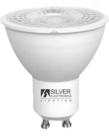SILVER Bombilla led electronic eco dicroica 8w=60w - gu10 - 6000k - 38º - 773 lm - luz fria - a