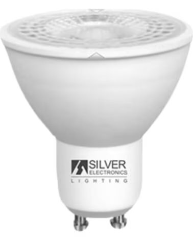 SILVER Bombilla led electronic eco dicroica 8w=60w - gu10 - 3000k - 38º - 773 lm - luz calida - a