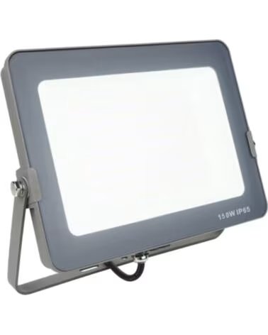 SILVER Foco proyector led ips 65 150w 5700k luz fria 1 200lm gris