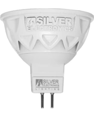 SILVER Bombilla led pro electronic dicroica 5w=60w - gu10 - 5000k - 38º - 470 lm - luz blanca - a