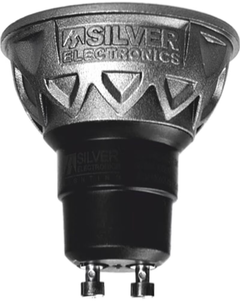 SILVER Bombilla led pro electronics dicroica 5w=60w - gu10 - 3000k - 38º - 470 lm - luz calida - a