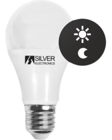 SILVER Bombilla led eco decorativa electronics estandar 10w=85w - e27 - 2700k - 820 lm - 180º - luz extra calida - a