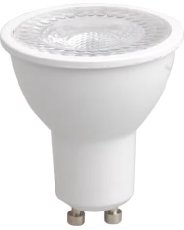 SILVER Bombilla led regulable electronics dicroica 8w=50w - gu10 - 5000k - 38º - 600 lm - luz blanca - a - acabado gris