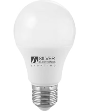 SILVER Bombilla led electronic eco estandar 15w=83w - e27 - 4000k - 1 320 lm - 220º - luz natuarl neutra - a