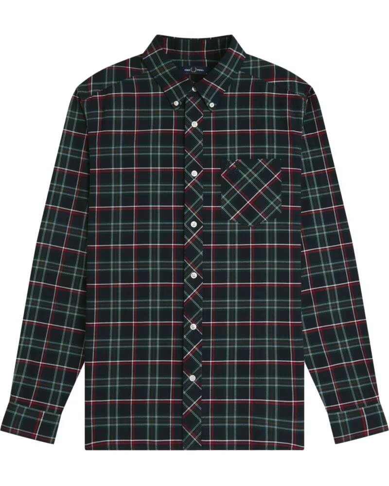 FRED PERRY CAMISA TARTAN Z89