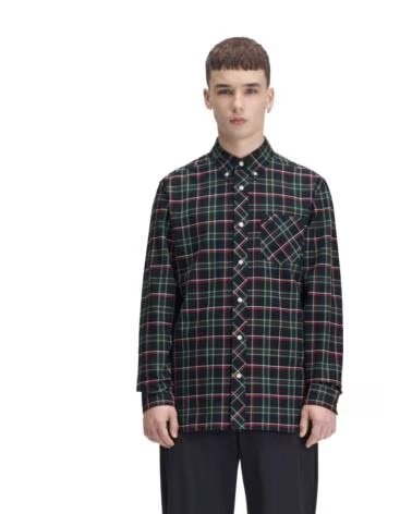 FRED PERRY CAMISA TARTAN Z89