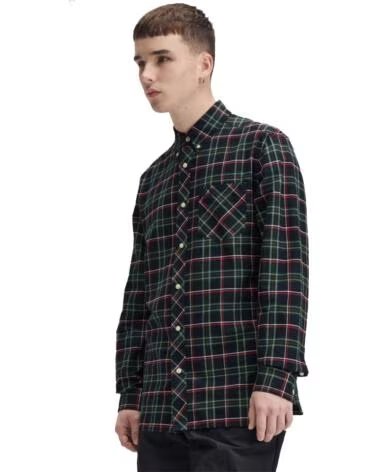 FRED PERRY CAMISA TARTAN Z89
