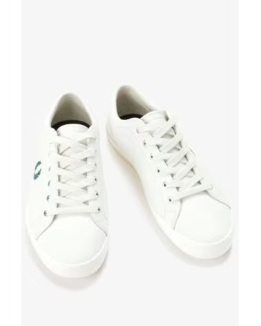 FRED PERRY BASELINE LEATHER B1306 SNOW WHITE SNEAKER