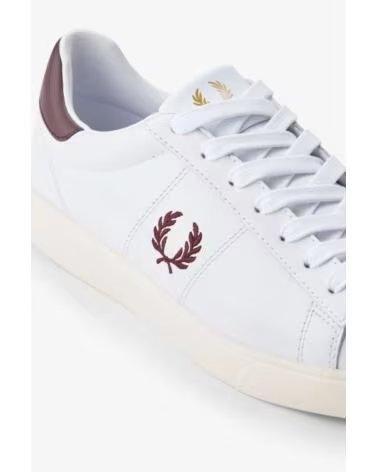 FRED PERRY SPENCER LEATHER B4334 SNEAKER WHITE
