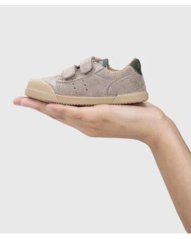 IGOR BABYSCHUHE LAUFLERNSCHUHE JUNGEN W10341-398 TAUPE TOPO