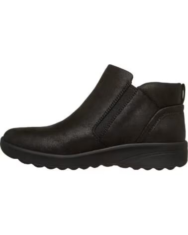 SKECHERS 158952 STIVALETTI DA DONNA VEGANI CON ZIP NEGRO