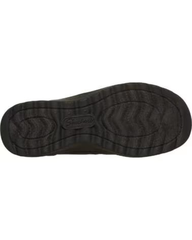 SKECHERS 158952 STIVALETTI DA DONNA VEGANI CON ZIP NEGRO