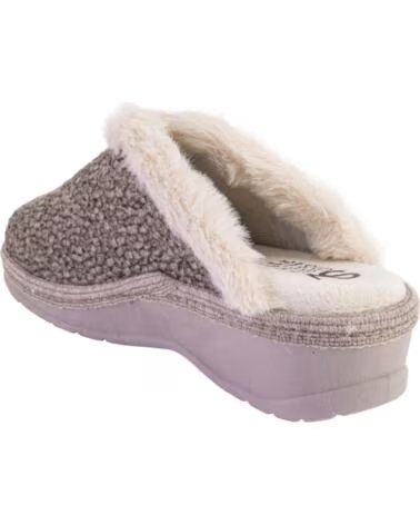 SALVI 55L028 POLARIS PANTOFOLE DA DONNA TORTORA TAUPE