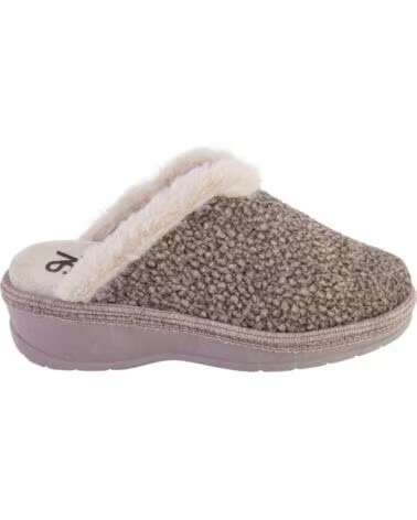 SALVI 55L028 POLARIS PANTOFOLE DA DONNA TORTORA TAUPE