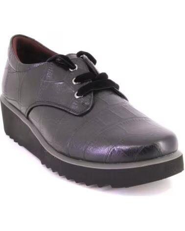 TREINTAS 4616 CHAUSSURES À LACETS POUR FEMME NEGRO