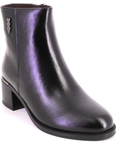 TREINTAS 4633 STIVALETTI DA DONNA IN PELLE NEGRO