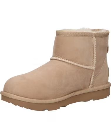 UGG 1017715K K CLASSIC MINI II SAND BOTAS DE PIEL