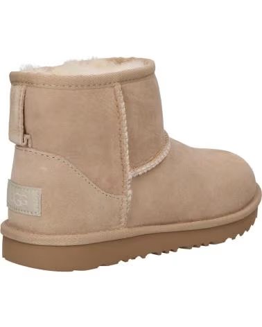 UGG 1017715K K CLASSIC MINI II SAND BOTAS DE PIEL