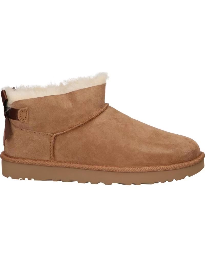 ugg 1185491 W ULTRA MINI BAILEY BOW CHESTNUT