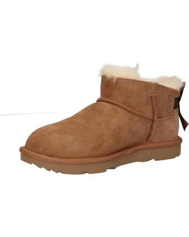UGG BOTINES 1185920K ULTRA MINI BAILEY BOW CHESTNUT