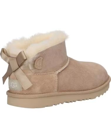 UGG 1185920K K ULTRA MINI BAILEY BOW SAND BOTAS