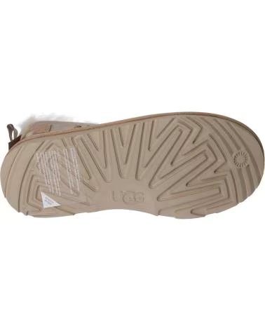 UGG 1185920K K ULTRA MINI BAILEY BOW SAND BOTAS
