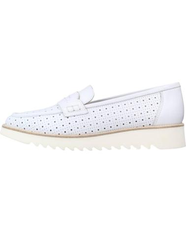 Mocassini per Donna NERO GIARDINI MOCASINES MUJER E115095D BLANCO