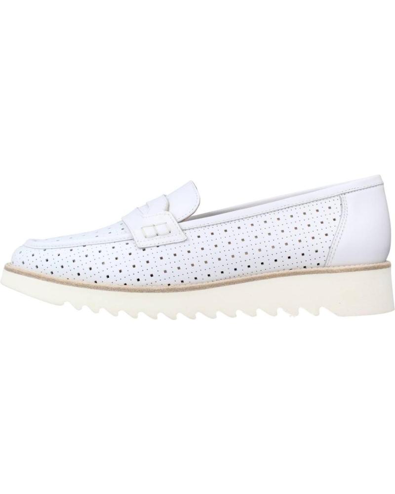 Mocassini per Donna NERO GIARDINI MOCASINES MUJER E115095D BLANCO