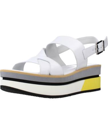 Sandali per Donna NERO GIARDINI E012570D BLANCO