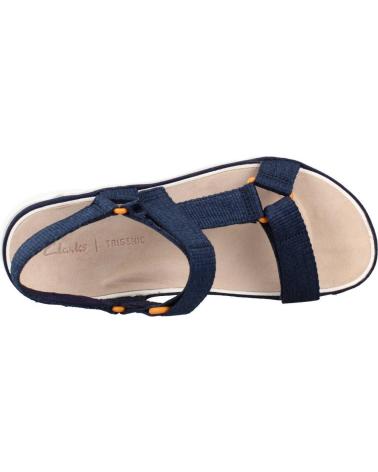 Sandálias de Mulher CLARKS TRI SPORTY TEXTILE AZUL