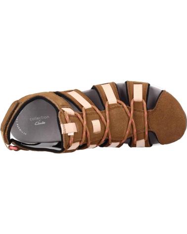 Sandali per Donna CLARKS SOLAN SAIL COMBI MARRON