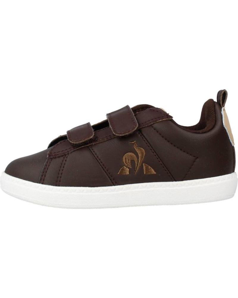 Sportivo per Bambina e Bambino LE COQ SPORTIF COURTCLASSIC INF MARRON