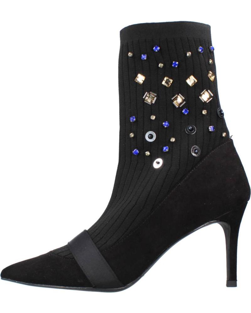 Botines de Mujer LA STRADA 1707059 NEGRO