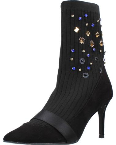 Botines de Mujer LA STRADA 1707059 NEGRO