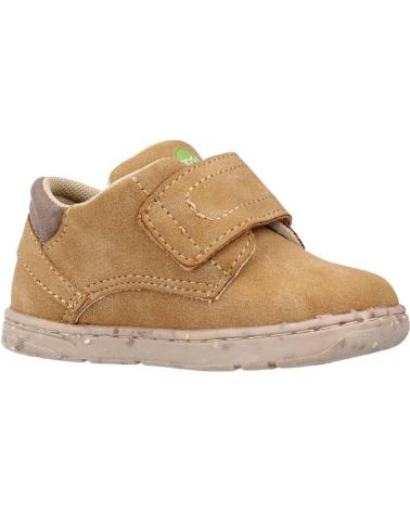 CHICCO GAPPER 260 BROWN CASUAL SHOES WITH HOOK-AND-LOOP CLOSURE MARRON
