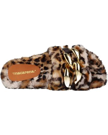 Hausschuhe für Damen MACARENA MARTINA4 ANIMAL PRINT
