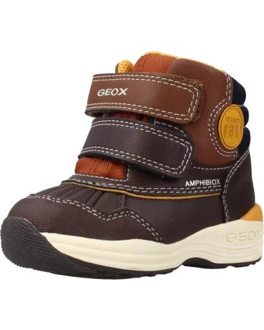 Botins de Menino GEOX B NEW GULP BOY B ABX MARRON
