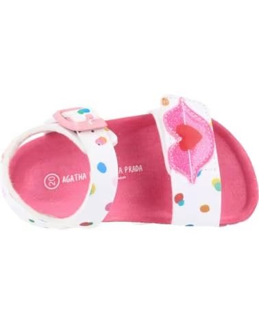 Sandalias de Niña agatha ruiz de la prada 118112 BLANCO