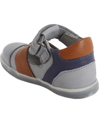 Sapatos de Menino KICKERS 413540-10 TROPICALI GRIS BLEU