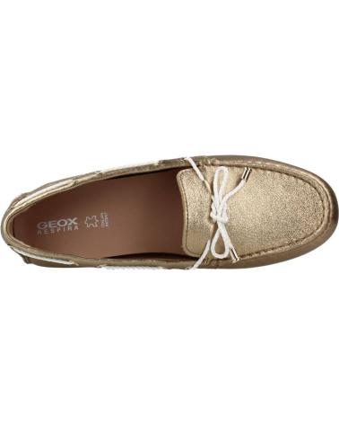 Mocassini per Donna GEOX D LEELYAN C ORO
