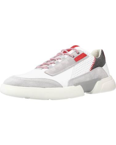 Scarpe sport per Uomo GEOX U SMOOTHER A BLANCO
